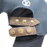 LOUIS VUITTON ルイヴィトン LV キャップ M76947 ブラック系 帽子 箱有 25k907
