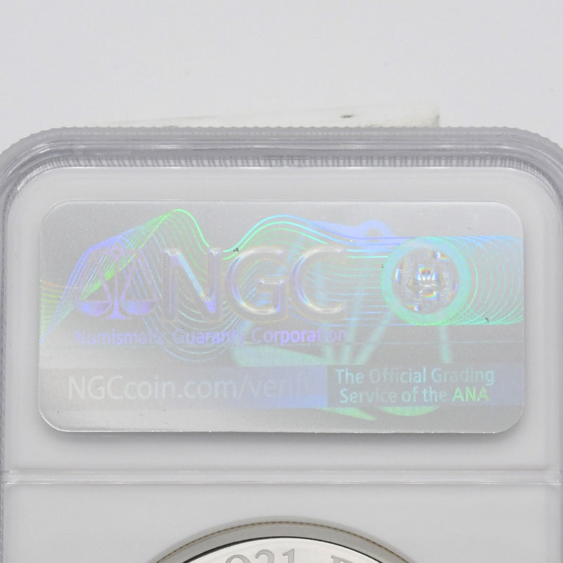 NGC FIRST DAY OF ISSUE PF70 ULTRA CAMEO 2021年 2オンス 5ポンド ゴシッククラウン ケース有 23k779-1