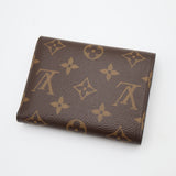 LOUIS VUITTON ルイヴィトン LV M62472 二つ折り財布 モノグラム ポルトフォイユヴィクトリーヌ ブラウン eco1500