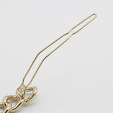 CHANEL シャネル B20A ヘアピン ヘアアクセ ココマーク フェイクパール フェイクストーン アクセサリー ゴールドカラー 服飾小物 H.112