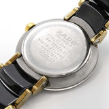 ok1274 稼働 腕時計 RADO ラドー ダイアスター 204.0302.3 クォーツ 黒色文字盤 2025.8 電池交換済 ok1274