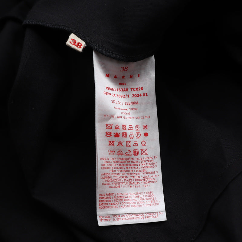 MARNI マルニ ワンピース サイズ38 ブラック レディース H20351