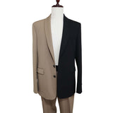 FENDI フェンディ セットアップ FJ0587 A9BM  FB0531 A9BMバイカラー ブラウン/ブラック サイズ50 メンズ 24s1033-11