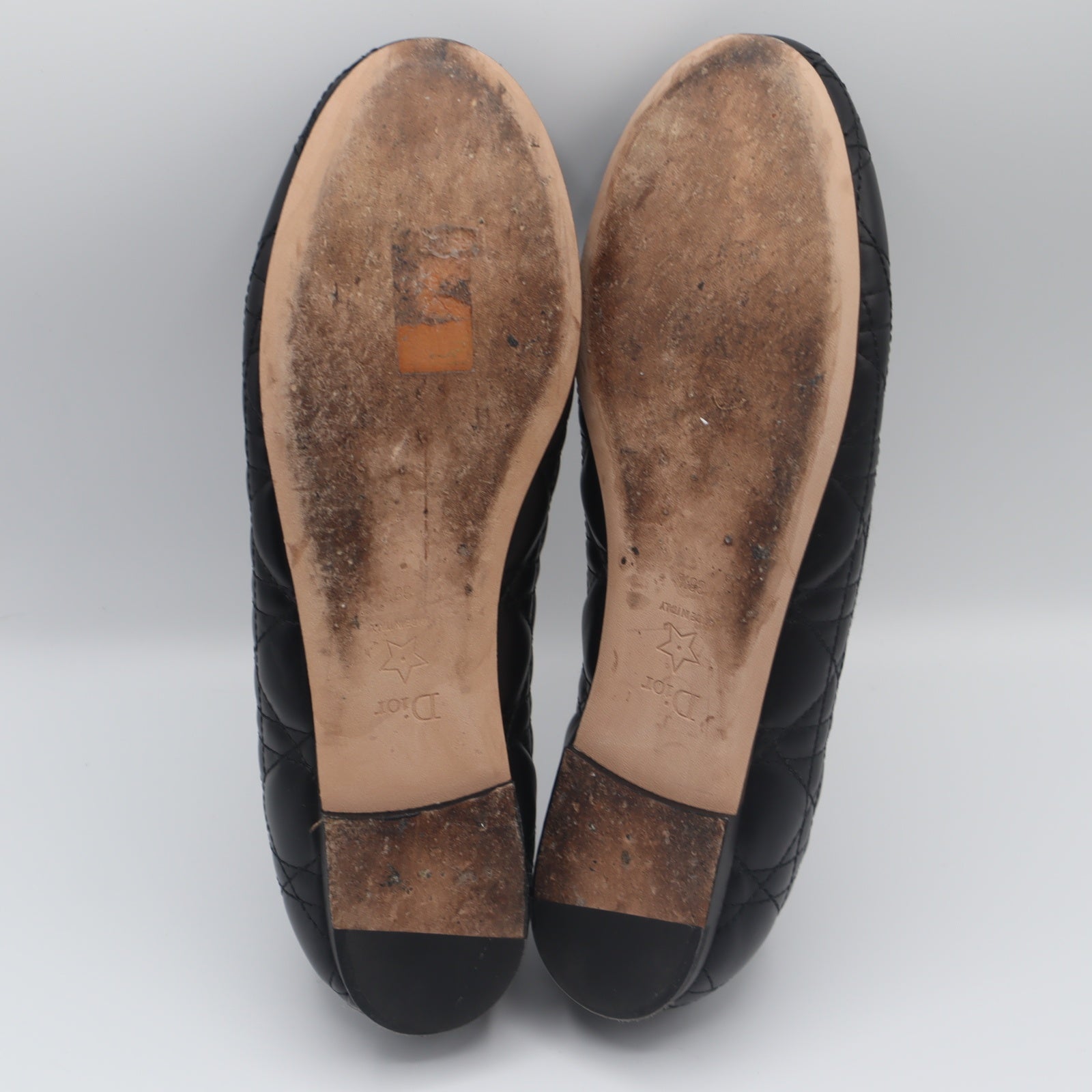 Christian Dior ディオール バレエシューズ パンプス 38 1/2 約
