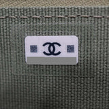 CHANEL シャネル フラグメントケース ココマーク 財布 スモーキーグリーン H22825