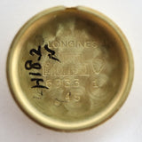 腕時計 稼働 LONGINES ロンジン 手巻き K18 6933 1 45 シルバー色文字盤 H23639