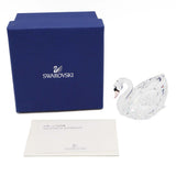 SWAROVSKI スワロフスキー スワンL ラージ 5004723 白鳥 クリスタルガラス 置物 インテリア オブジェ 箱証明書 J227-1
