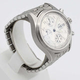 腕時計 稼働 IWC シャフハウゼン デイデイト クロノグラフ IW370628 自動巻き シルバー色文字盤 ギャラコマ M4347