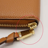 TORY BURCH トリーバーチ ウォレット ラウンドジップ レザー 長財布 ブラウン H7572