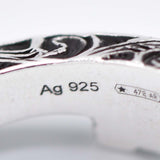 GUCCI グッチ リング ダブルGキーリング 15号 約5.7g シルバー SV 925 アクセサリー 24s931-1