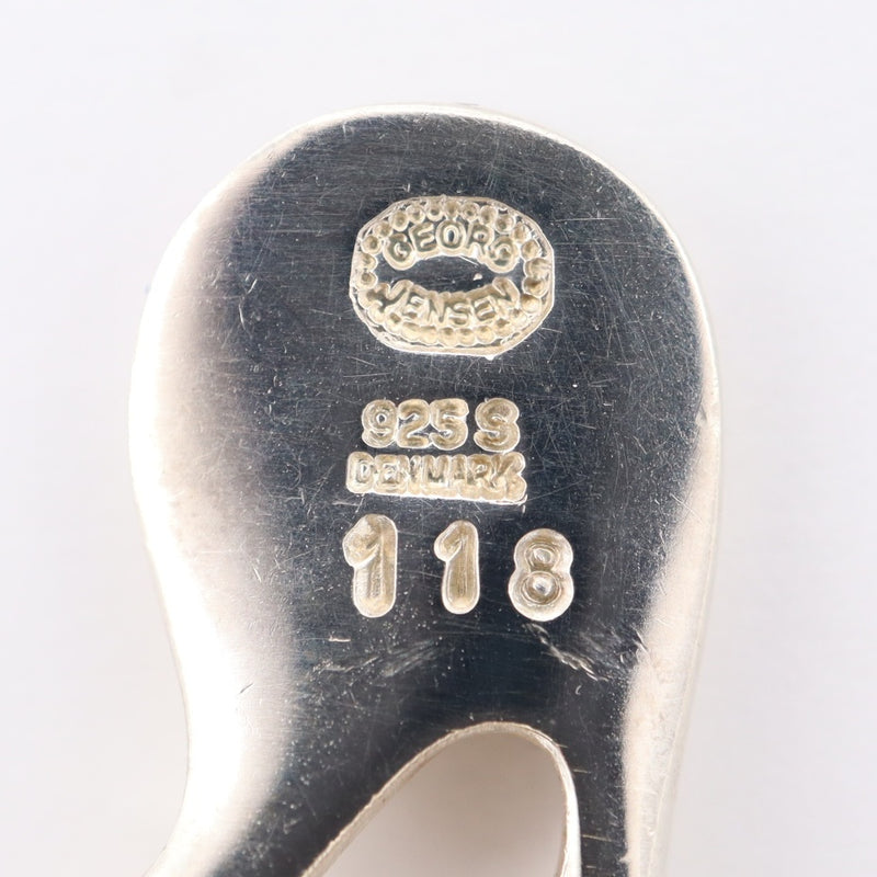 GEORG JENSEN ジョージジェンセン スプラッシュ 118 イヤリング シルバー925 アクセサリー 約11.4g 25k651-8