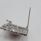 TASAKI タサキ ブローチ パール 約15.8g シルバー アクセサリー K1469!