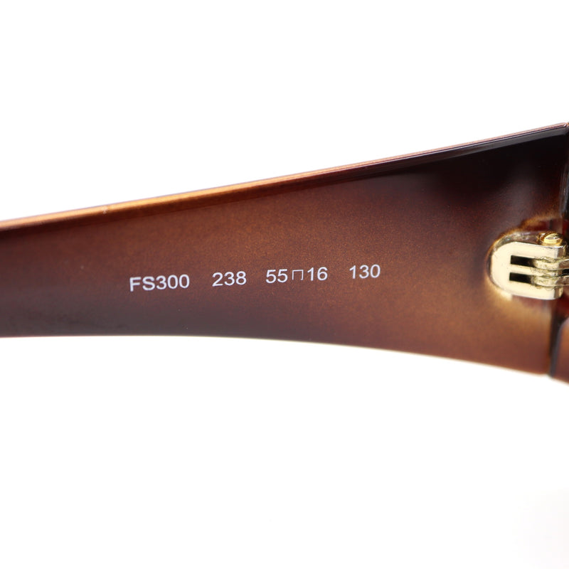 フェンディ FENDI サングラス ズッカ柄 ブラウン系 FS300 238 55□16 130 H9443