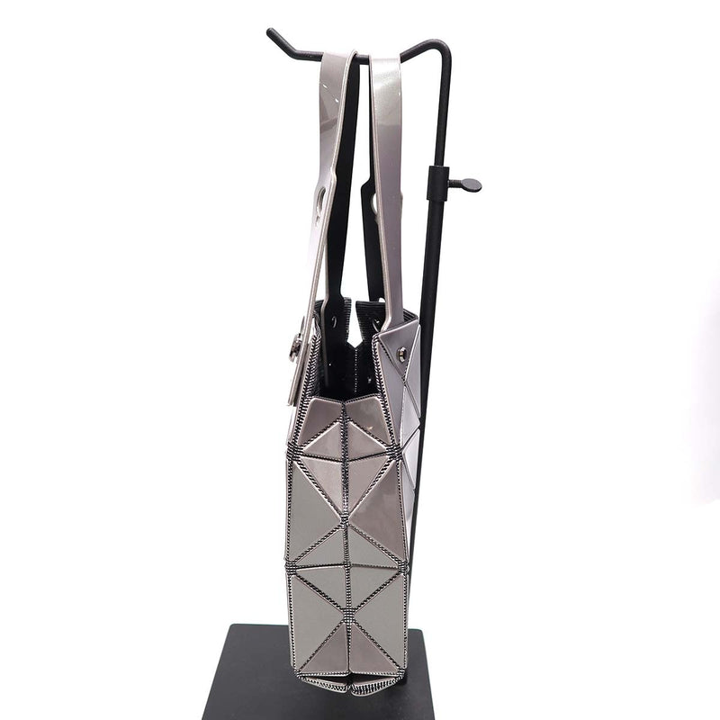 ISSEY MIYAKE イッセイ ミヤケ ハンドバッグ BAOBAO カラット BB33AG610 グレー系 mo278