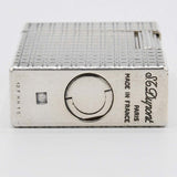 S.T.Dupont デュポン ガスライター LINE1S ライン1S ショート シルバーカラー 着火未確認 eco1526