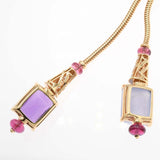 仕上げ済  BVLGARI ブルガリ ネックレス ミューザ 750 約36g ジュエリー ◆ H21699