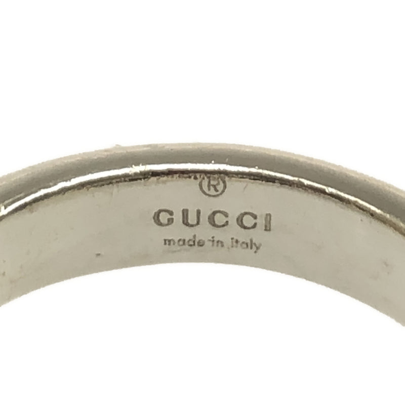 グッチ GUCCI リング インターロッキング ハート シルバー 925 12号 7.3g 指輪 アクセサリー H4718