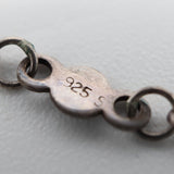 Georg Jensen ジョージジェンセン ネックレス 1999 ヘマタイト シルバー925 6.3g アクセサリー H8877