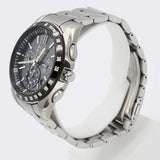 稼働 腕時計 SEIKO セイコー 8B82-0AE0 クロノグラフ ソーラー 黒色文字盤 メンズ 箱・取説有 24s865-1