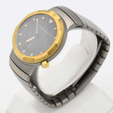 腕時計 稼働 PORSCHE DESIGN IWC シャフハウゼン オーシャン 11105 3503.1 自動巻き 黒色文字盤 ok1887