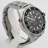 稼働 腕時計 TAG HEUER タグ・ホイヤー アクアレーサー アメリカズカップ記念モデル WAJ2118 自動巻き ケース劣化 22k1-1