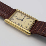 OMEGA オメガ De Vill﻿e デヴィル タンク cal.625  5110404 手巻き ゴールド色文字盤 尾錠外れベルト社外 ok1603