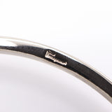 Salvatore Ferragamo サルヴァトーレフェラガモ 3連 バングル ブレスレット シルバーカラー アクセサリー レディース 箱有 ok1290