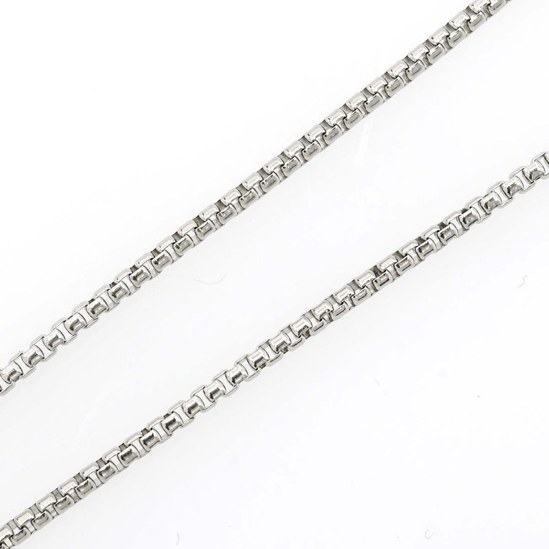 仕上済 CELINE セリーヌ ネックレス pt850/900 ダイヤモンド D0.20 ルビー R0.02 約12.4g アクセサリー 20k253-2