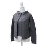 VALENTINO ヴァレンティノ ノースリーブニット ジップカーディガン セット グレー サイズ40 レディース 服 25k167-99