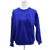 HERMES エルメス 青 セーター サイズXS ニット ウール100% レディース H21644