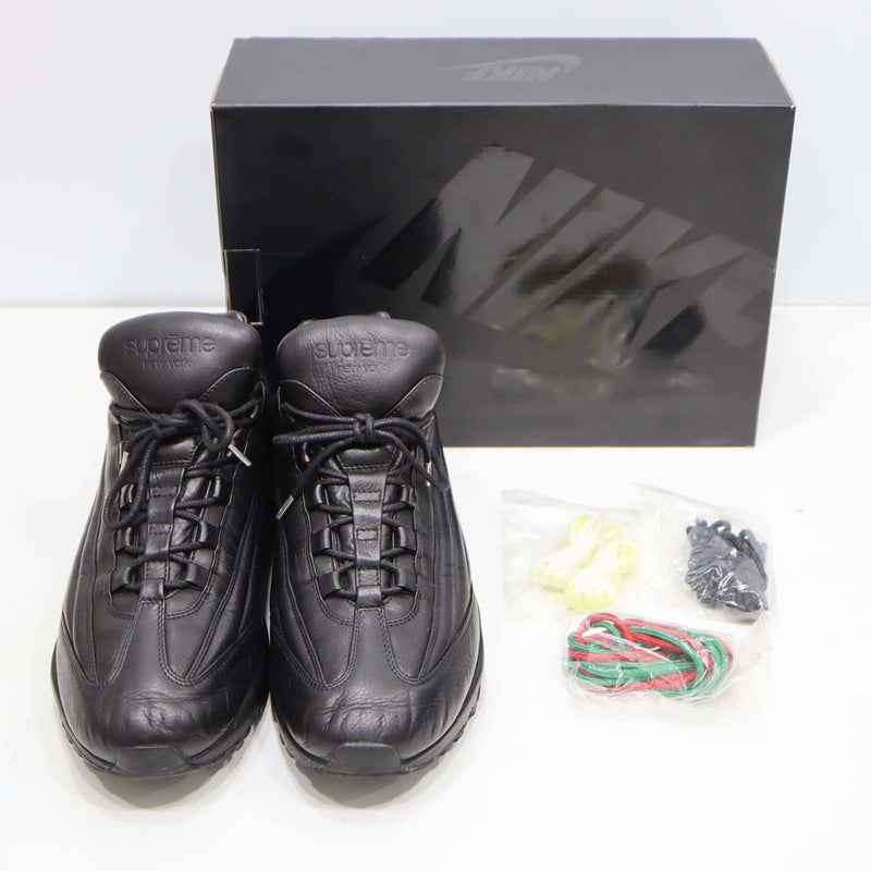 Supreme シュプリーム NIKE ナイキ AIR MAX 95 LUX シューズ CI0999-001 ブラック 靴 サイズ29cm 箱あり 25k727-3