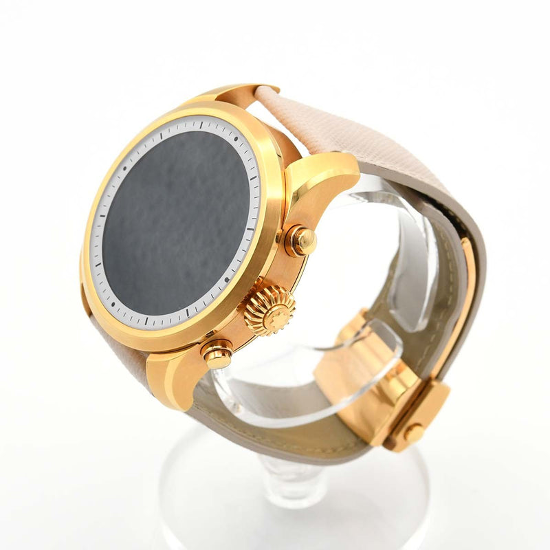 希少 腕時計 稼働 Montblanc モンブラン サミット M/N:S2T18 スマートウォッチ ゴールドカラー 充電器 H18270