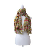 LOUIS VUITTON LV ルイヴィトン スカーフ モノグラム コットン100％ マルチカラー 服飾小物 H1097