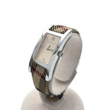 稼働 腕時計 BURBERRY バーバリー BU1510 ノバチェック柄 シャンパンゴールド色文字盤 2026.5電池交換済 J16