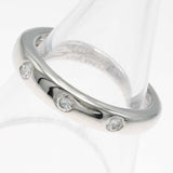 仕上済 VanCleef&Arpels ヴァンクリーフ&アーペル ニューヨーク マリッジ 4P ダイヤ 指輪 pt950 #52 約10.5号 5.9g ジュエリー H7364