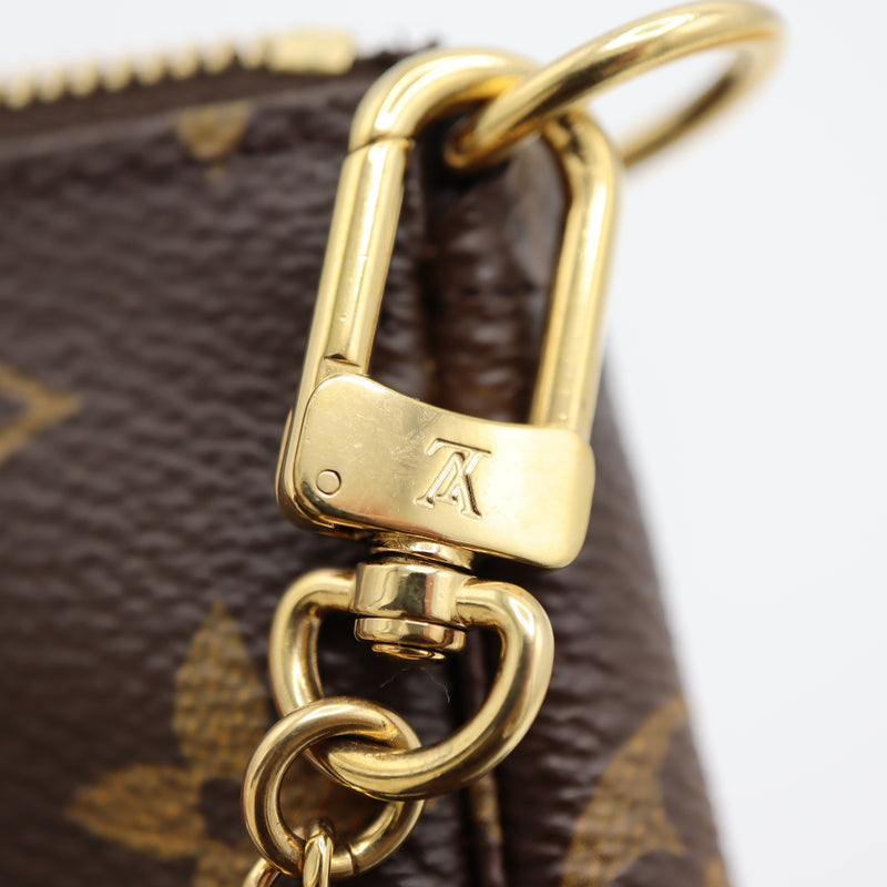 LOUIS VUITTON ルイヴィトン M41655 ミニポシェットアクセソワール 2015年 モノグラム ポーチ H4963