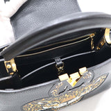 LOUIS VUITTON ルイヴィトン カプシーヌBB タイガー ノワール M54340 トリヨンレザー ハンドバッグ 袋あり eco1200