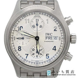 腕時計 稼働 IWC シャフハウゼン デイデイト クロノグラフ IW370628 自動巻き シルバー色文字盤 ギャラコマ M4347