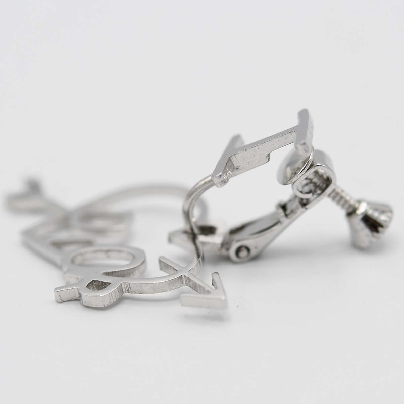 Christian Dior ディオール イヤリング ハート アロー シルバーカラー アクセサリー レディース 保管袋有 M2420