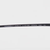 CHANEL シャネル フェイクパール サングラス 4235-H c.101/87 スクエア 度なし ケース有 25k639-1