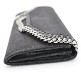 STELLA McCARTNEY ステラマッカートニー 二つ折り 長財布 Falabella ファラベラ ブラック レディース H20464