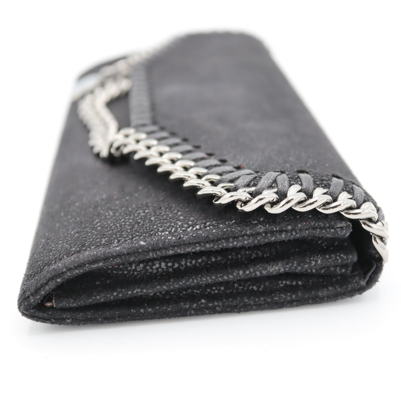 STELLA McCARTNEY ステラマッカートニー 二つ折り 長財布 Falabella ファラベラ ブラック レディース H20464