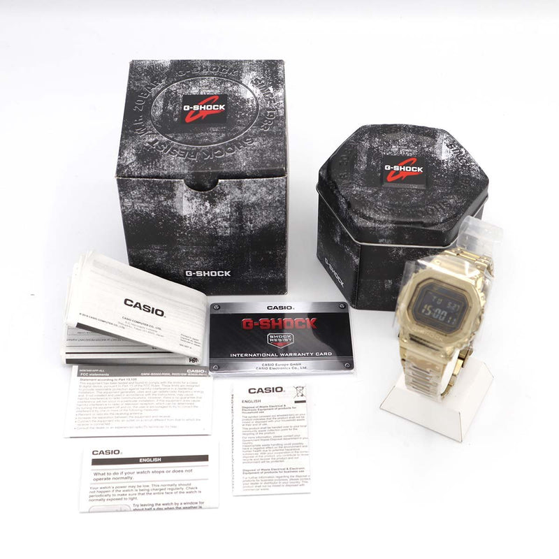 未使用 腕時計 稼働品 CASIO カシオ GMW-B5000GD-9ER G-SHOCK Gショック デジタル タフソーラー フルメタル 23s919-2