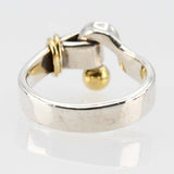 TIFFANY & Co. ティファニー フック＆アイ リング 約7.5号 925 750 3.7g アクセサリー M2216-3