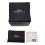 稼働 腕時計 COACH コーチ クォーツ CA.97.7.14.1163S シェル文字盤 ベルトコンビ レディース 2025.6電池交換済 箱・コマ有 H8943