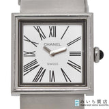 稼働 腕時計 CHANEL シャネル マドモアゼル H0827 QZ 白色文字盤 2026年2月電池交換 H22085