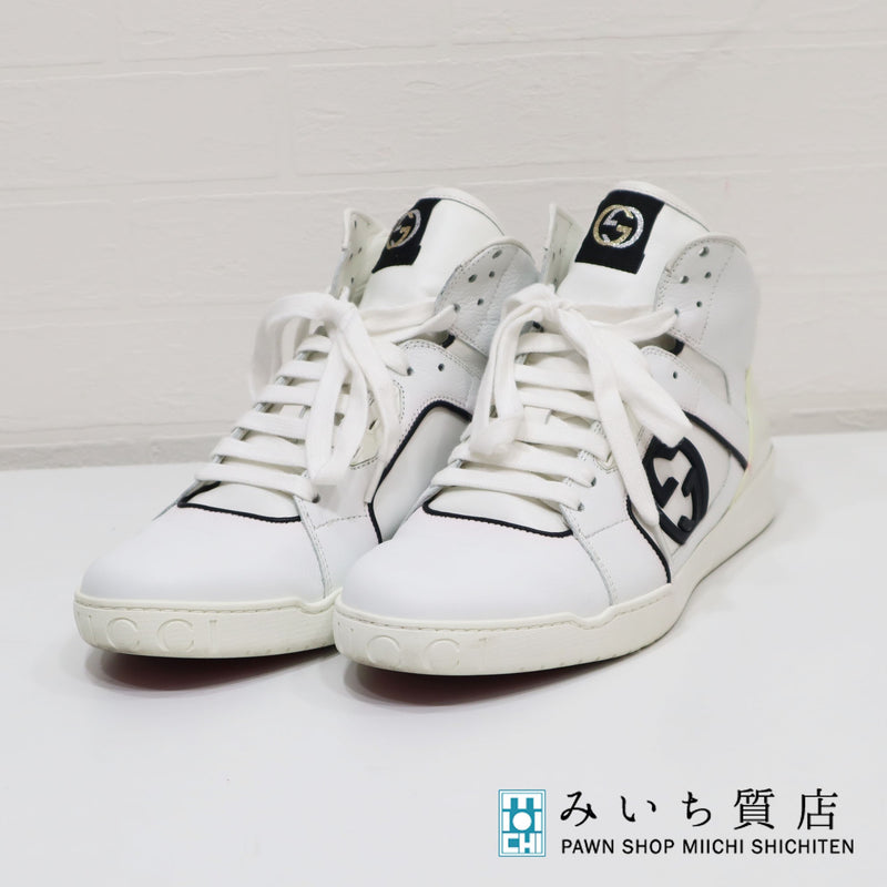 グッチ GUCCI スニーカー 7G ハイカット GG 295322 ホワイト 靴 シューズ アパレル H16401