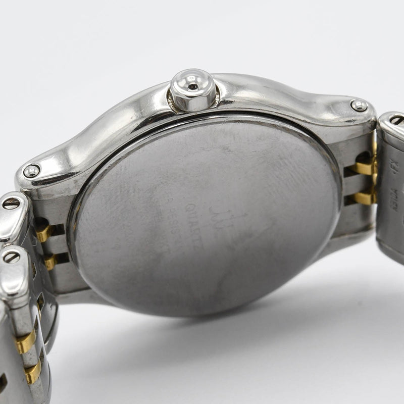 稼働 腕時計 SEIKO セイコー CREDOR クレドール 7371-0040 クォーツ シルバー色文字盤 コンビ 2025.8電池交換済 M2128