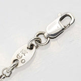 CHROME HEARTS クロムハーツ ネックレス BSフレア ロールチェーン 925 約12.9g アクセサリー 袋 26k593-2