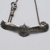 SAAD サード ネックレス イーグル シルバー 925 88.7g アクセサリー 21k572-1